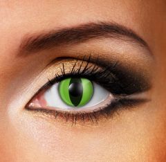 Green cobra contact lenses pair