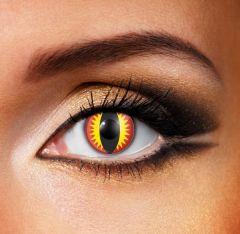 Red dragon eye contact lenses