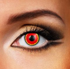 Red Vampire contact lenses pair